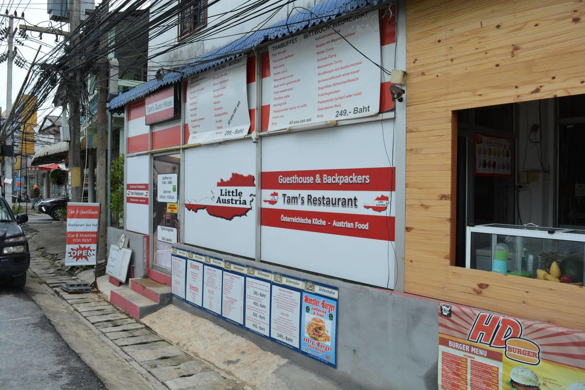 Little Austria Tams Guesthouse Strand von Chaweng Exterior foto
